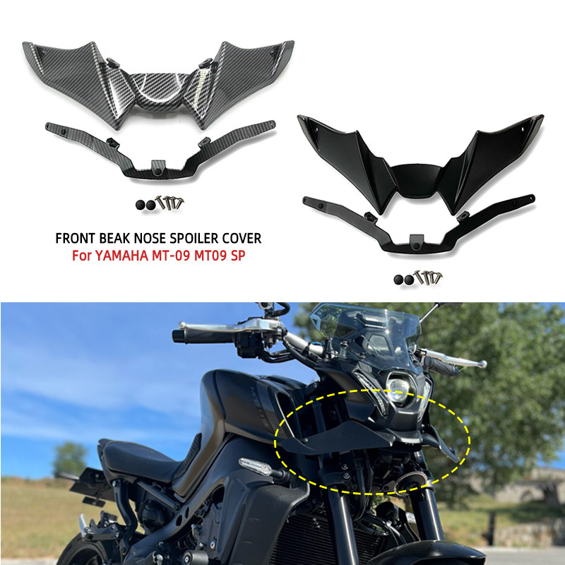 YY Fit For YAMAHA MT-09 MT09 SP 2021 2022 2023 Sport Downforce Naked Forntal Spoilers Motorcycle Aer
