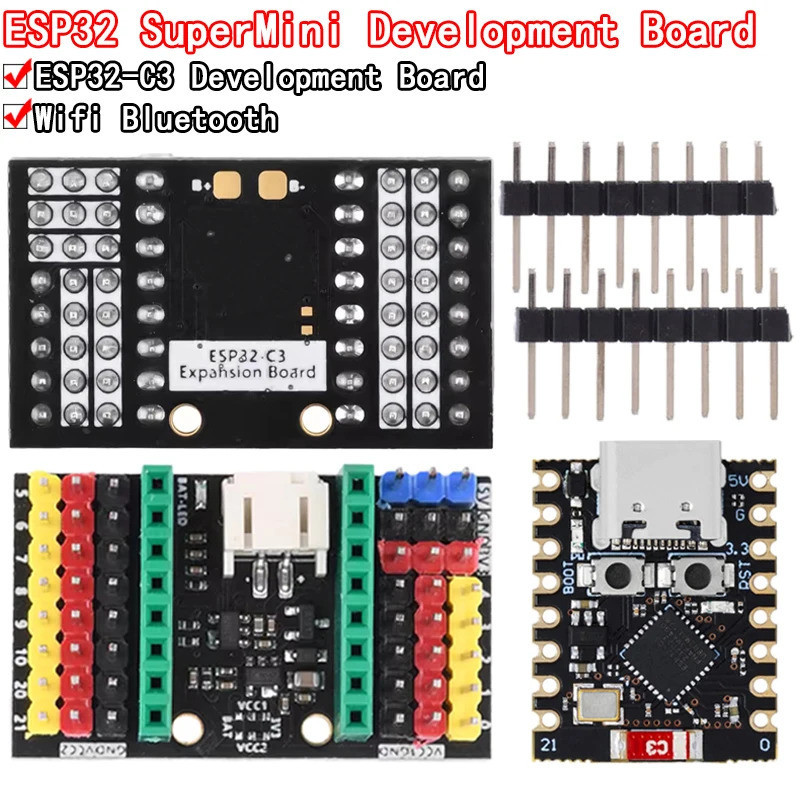 ESP32-C3 บอร์ดพัฒนา ESP32 บอร์ดพัฒนา SuperMini
