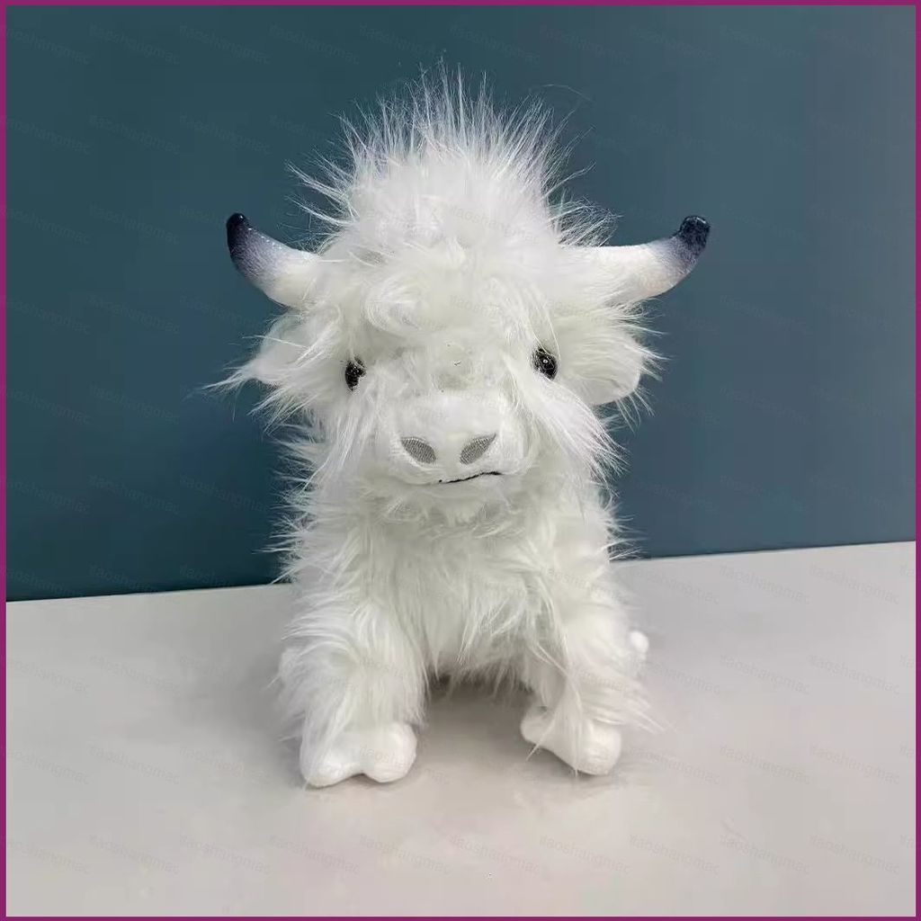 YT4 จําลอง Scott Highland Cow Plushie ตุ๊กตา Companion ตุ๊กตา