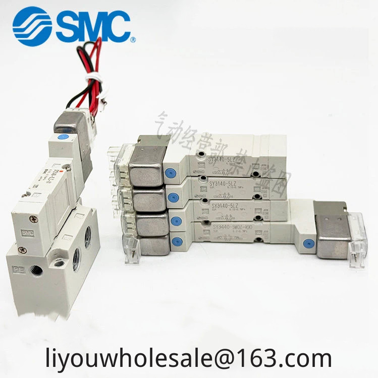 SMC โซลินอยด์วาล์ว SY3140-5LZD SY3240/3340-5LZ/GZD/LZE/4GZD/DD/DZ/5DZD