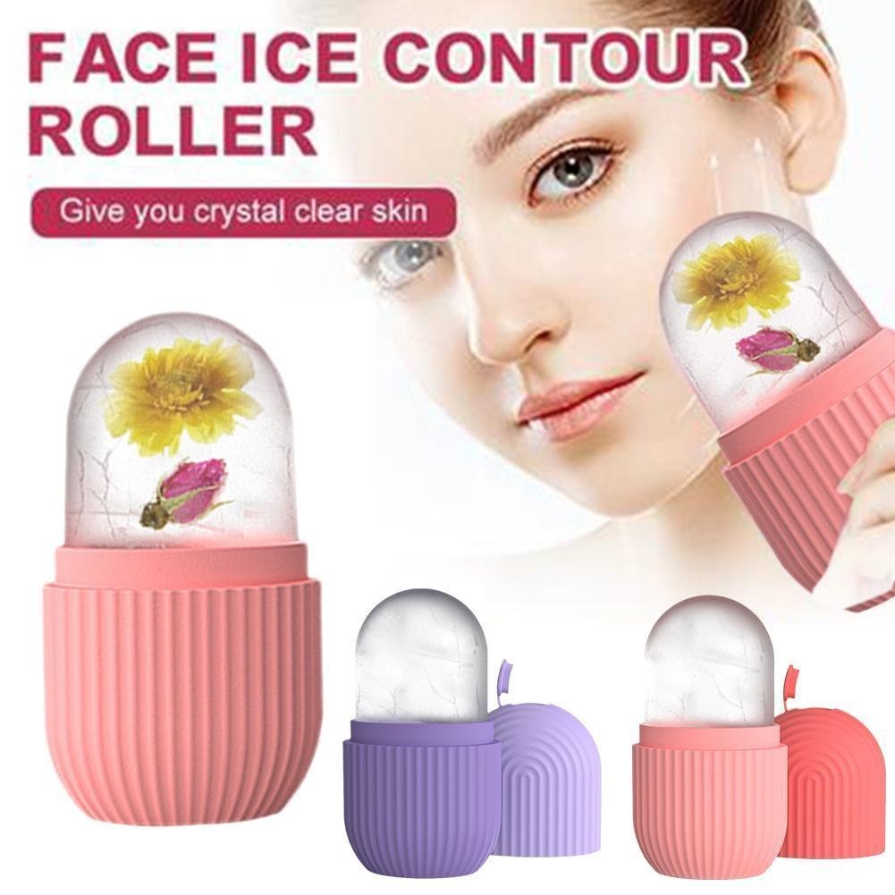 Sug Facial Ice Cube ผลิตภัณฑ์เสริมความงาม Face Ice Massage Ice Type Capsule แม่พิมพ์ผิวหน้า Ice Roll