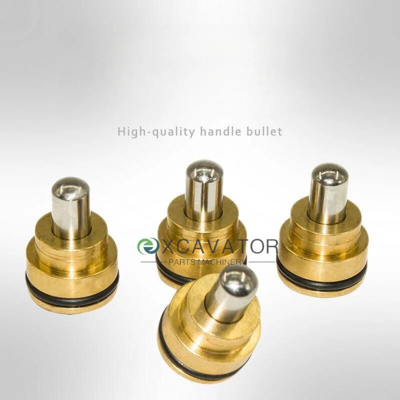 4PCS จอยสติ๊กจับ Bullet Excavator อะไหล่สําหรับ XCMG XE55 XE60 XE65 XE135 XE120 XE210 XE215 XE230 XE