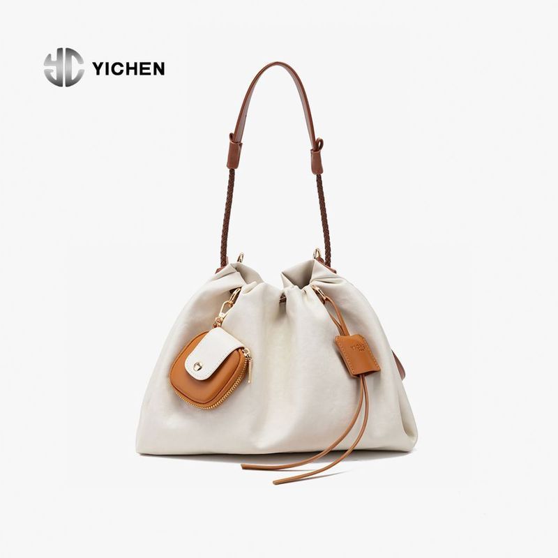 YICHEN ถุงขยะแบบกระเป๋า tote ขนาดใหญ่ สะพายไหล่ สะพายหลัง และถือ สำหรับหลากหลายโอกาส