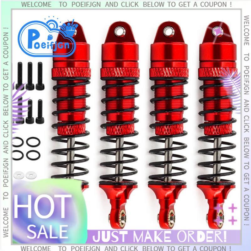 RC รถอัพเกรดด้านหน้าด้านหลัง Shocks Damper Kit สําหรับ 1/18 LaTrax #7665 อุปกรณ์เสริมอัพเกรดรถยนต์ D