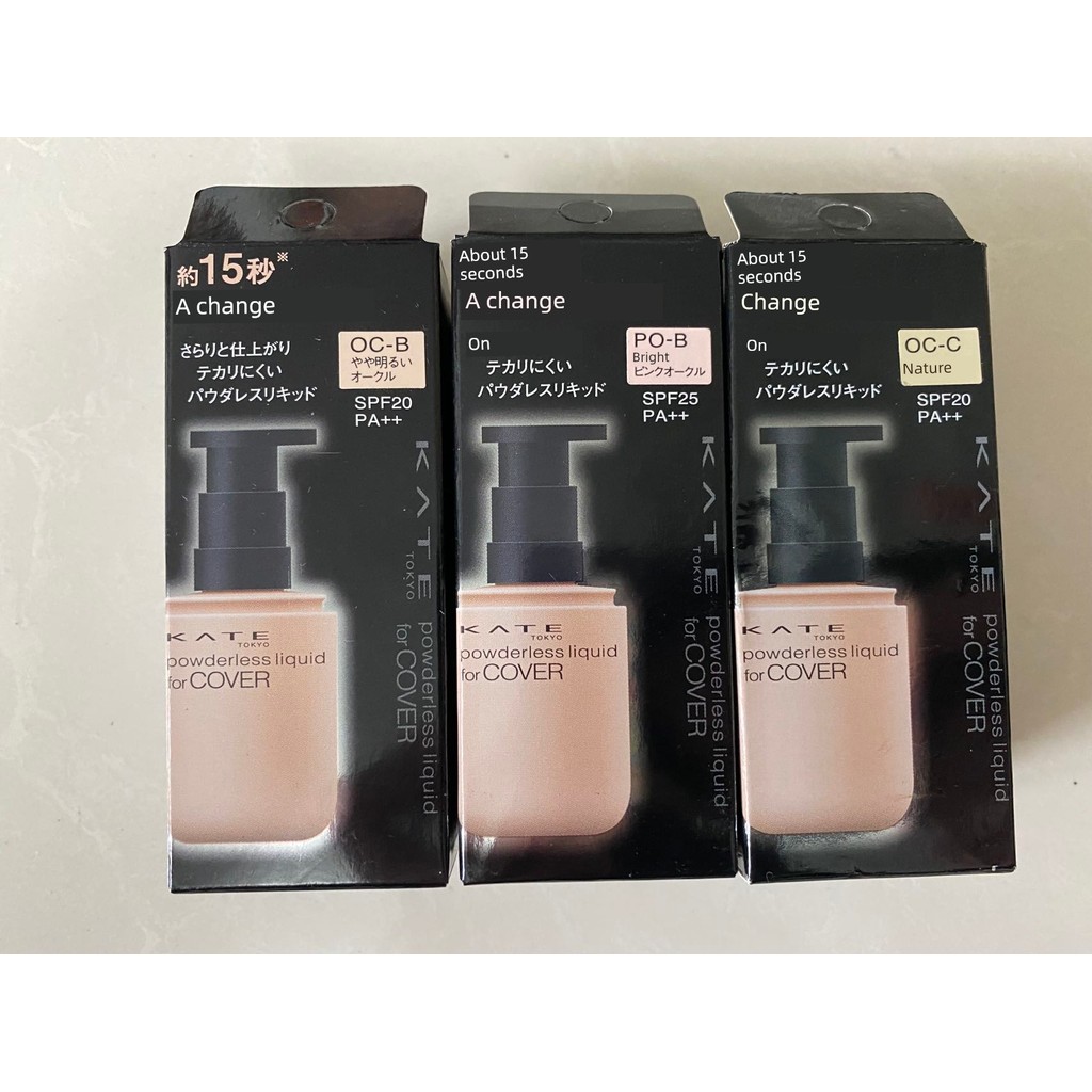 cushion รองพื้น ครีมรองพื้น Japan Japan kate Beauty Makeup Yuexian Liquid Foundation คอนซีลเลอร์ปกปิ