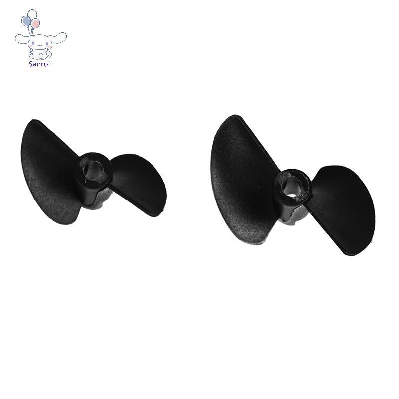 [San] RC Boat Model Two-des Propeller CW Nylon Paddle P40 Boat Shaft Propeller เส้นผ่านศูนย์กลาง 27/