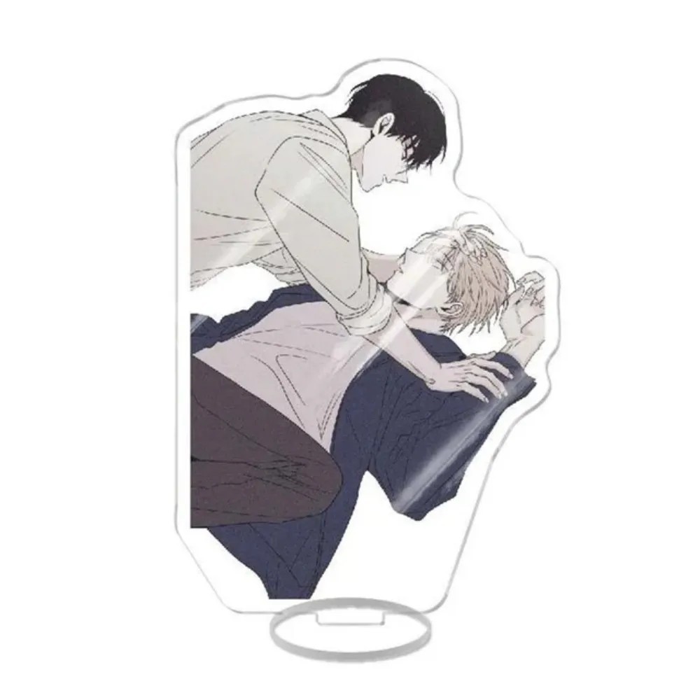 Standee Checkmate อะคริลิค micha รุ่นตัวอักษร Jeong Eunsung Lee Sohyun Manhwa Boylove โต๊ะเรียน ตกแต