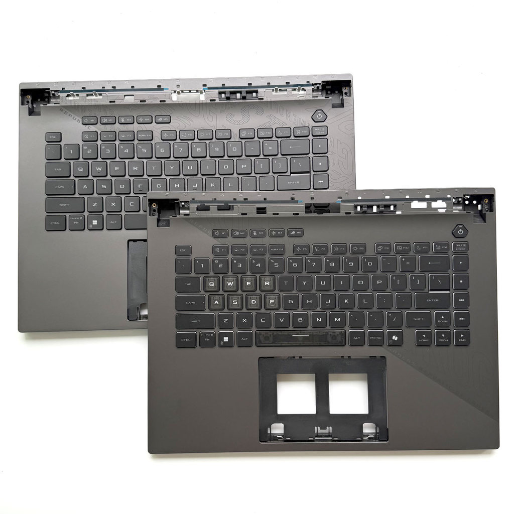 เหมาะสําหรับ ASUS Rog Strix G16 G614P/Pm/Pr G614F/Fm/Fr แป้นพิมพ์แล็ปท็อป C Shell Palm Rest อะไหล่แล