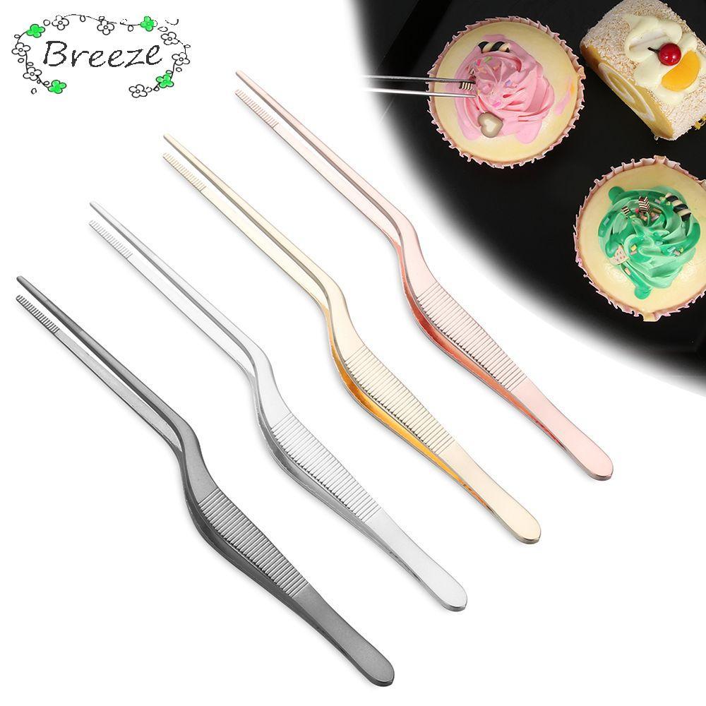 BREEZE อาหาร Tweezer การนําเสนอเสิร์ฟร้อน Chef สแตนเลส