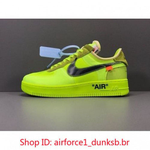 Air Force 1 Low Off-White Volt AO4606 700