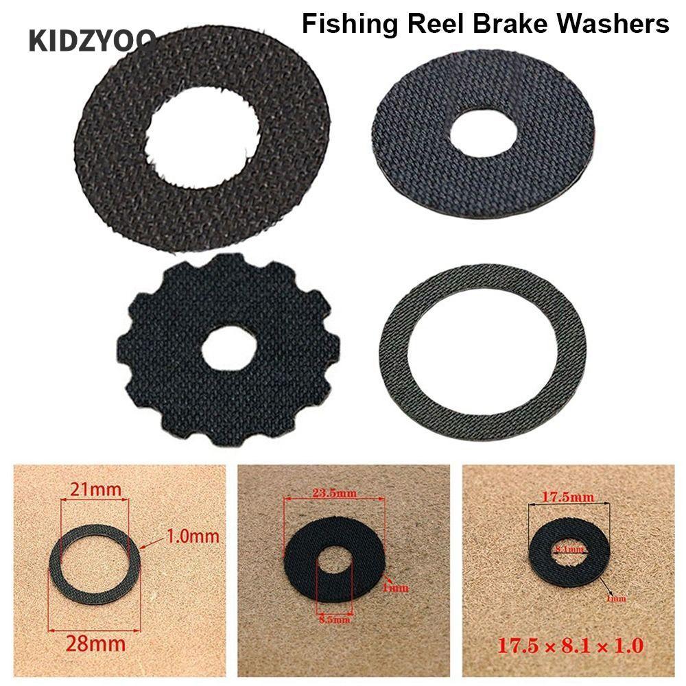KIDZYOO รอกตกปลาระดับพรีเมียม, คาร์บонไฟเบอร์สีดำ ขนาด 1 มิลลิเมตร, อุปกรณ์ตกปลาคุณภาพสูง