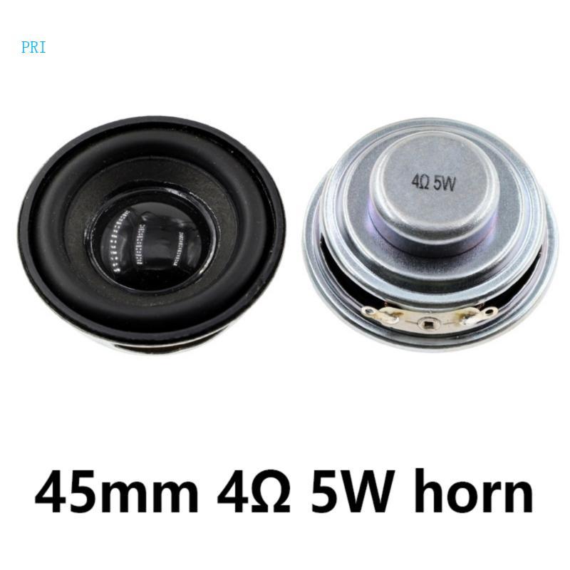 Pria Speaker 45mm 4Ohm 5W 8Ohm 3W ลําโพงแม่เหล็กด้านใน Full Ranges Audios Speaker