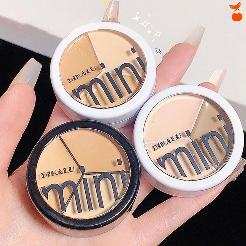 [AD] DIKALU 6.5g คอนซีลเลอร์ 3 สีธรรมชาติ Palette Cover Dark Circles Acne Pores คอนซีลเลอร์ครีม Face