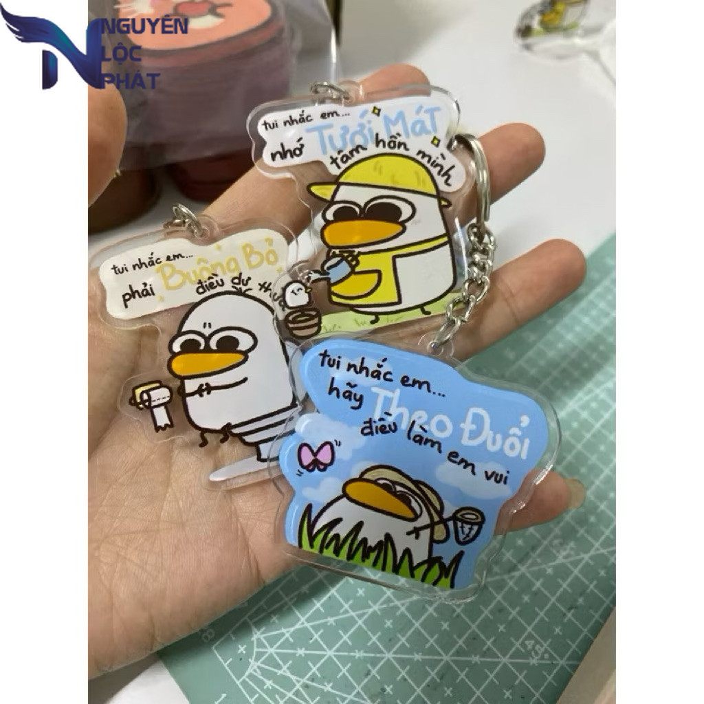 GIFT MESSAGE KEYCHAIN -
