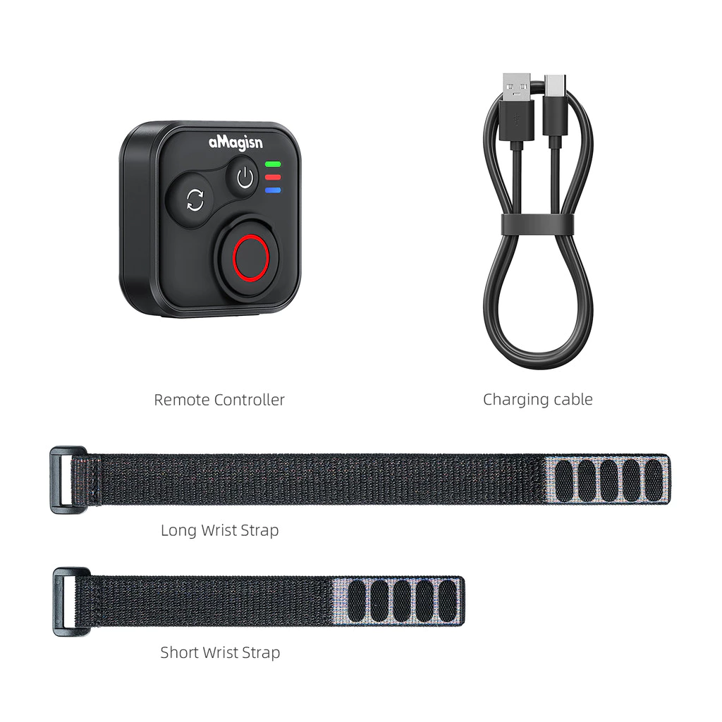 รีโมทคอนโทรลบลูทูธ AMagisn สำหรับ Insta360 X5 X4 X3 X2 GO3S Ace Pro 2 GoPro Hero 8 9 10 11 12 13 thumbnail 8