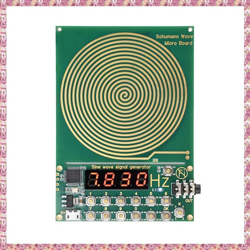 [VCR] เครื่องกําเนิดคลื่นไซน์ความถี่ปรับได้ 0.01Hz-9999Hz 7.83HZ Wave DC5V Micro-USB ไม่มีเชลล์