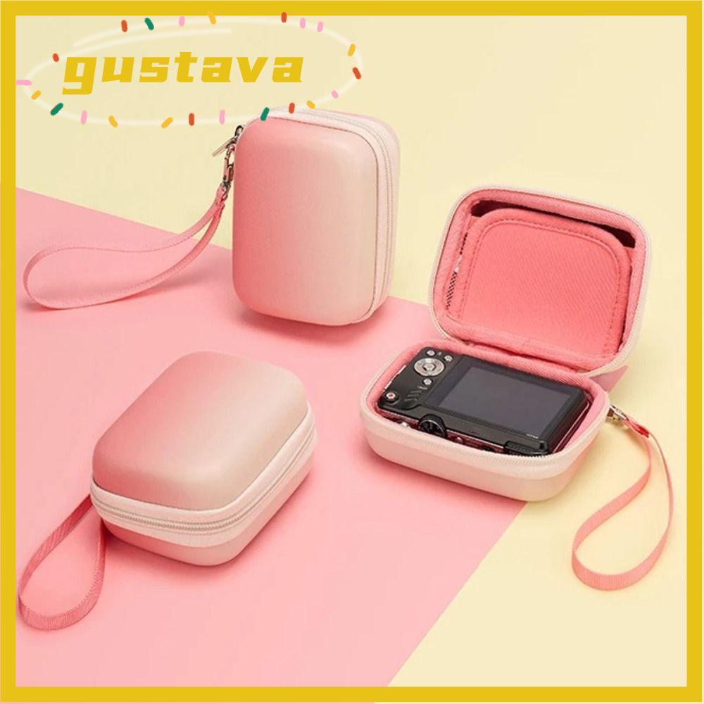 GUSTAVA กระเป๋ากล้องดิจิตอล, Anti-shock Mini Hard Cover, PU น้ําหนักเบาสําหรับ ZV-1 ZV-1II ZV1 ZV-1M