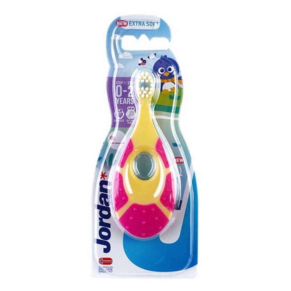 [สินค้าส่งด่วน] จอร์แดนสเต็พ 1 แปรงสีฟันเด็ก 0-2 ปี JORDAN KID TOOTHBRUSH STEP 1 0-2 YEAR