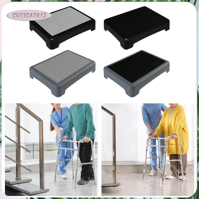 [Cuticate12] Riser Step Stool Non Slip Step Stool Non Slip Step Riser สําหรับบันไดเตียงรถยนต์