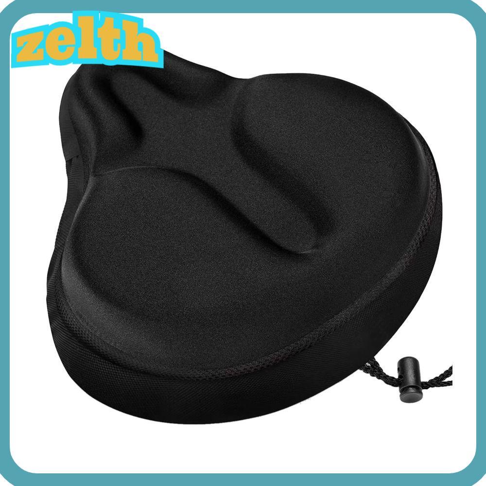 ZELTH เบาะรองนั่งจักรยาน, ผ้าคลุมเบาะจักรยานสําหรับจักรยานเสือหมอบแบบหนา, แผ่นรองเจล E-Bike ที่สะดวกสบาย