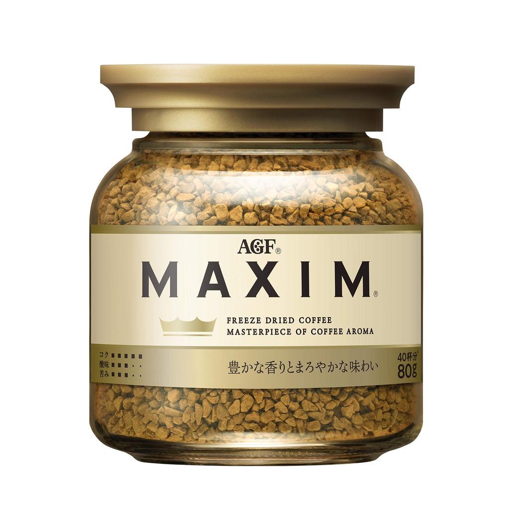 แท้AGF Maxim Bottle กาแฟสำเร็จรูป ขวดรีฟิล x 2