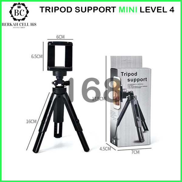MINI LEVEL 4 SUPPORT TRIPOD สําหรับกล้อง HP - BCL TRIPOD