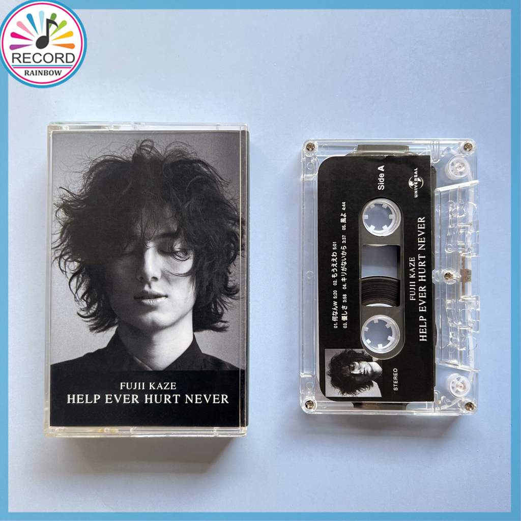 Fujii Kaze HELP EVER HURT NEVER Cassette Tape Brand New [Sealed] Original TPZJ