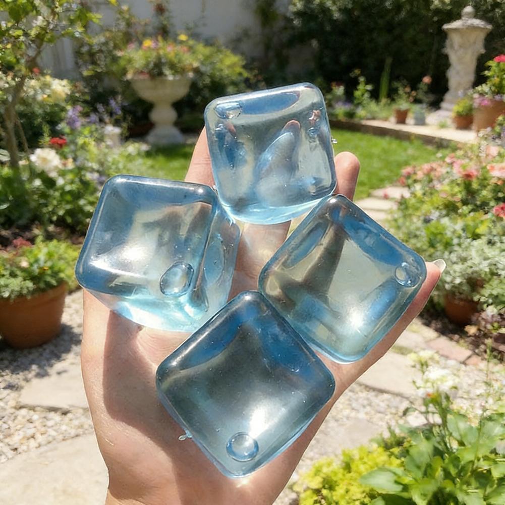 Nice Stress Cube Ice Cube Stress Ball สําหรับผู้ใหญ่ความเครียดบรรเทา Super Solid U6p9