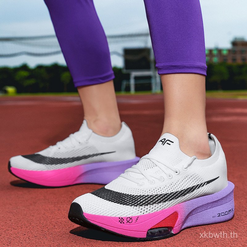 Alpha Air Cushion Soft Sole รองเท้าผ้าใบแข่งเยาวชนมี