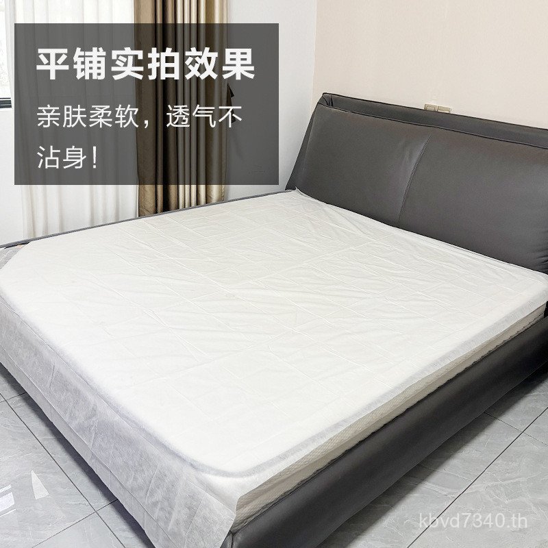 ผ้าปูที่นอนแบบใช้แล้วทิ้งแผ่นแช่เท้า 2m Hotel B & B ความงามหนาพิเศษแผ่นรองนวดขนาดกว้างขึ้น TUMG