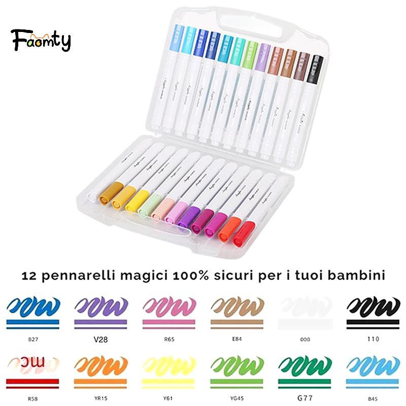 [Famty] Magic Puffy Paint, 3D Drawing Magic Canvas Sponge, Puffy Popcorn Drawing Texture Painting Ki
