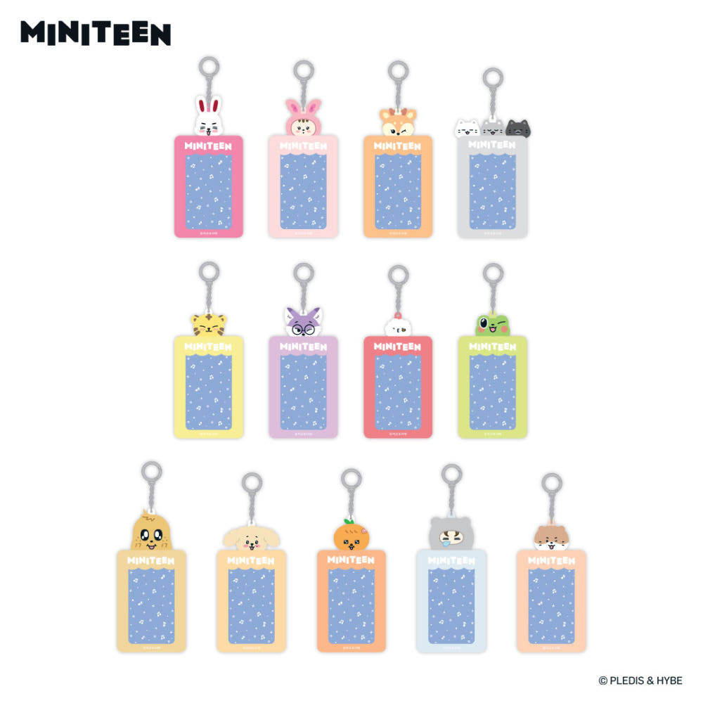 MINITEEN PHOTO CARD HOLDER SEVENTEEN GOODS