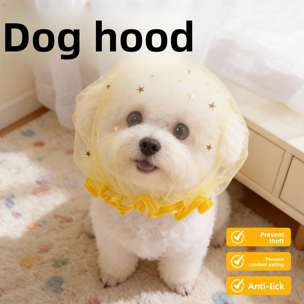 สัตว์เลี้ยงตาข่ายหัวสําหรับสุนัข Anti-Eating Stray หมวก Breathable แบบพกพากลางแจ้งเดินตะกร้อแขนอุปกรณ์เสริมสัตว์เลี้ยง