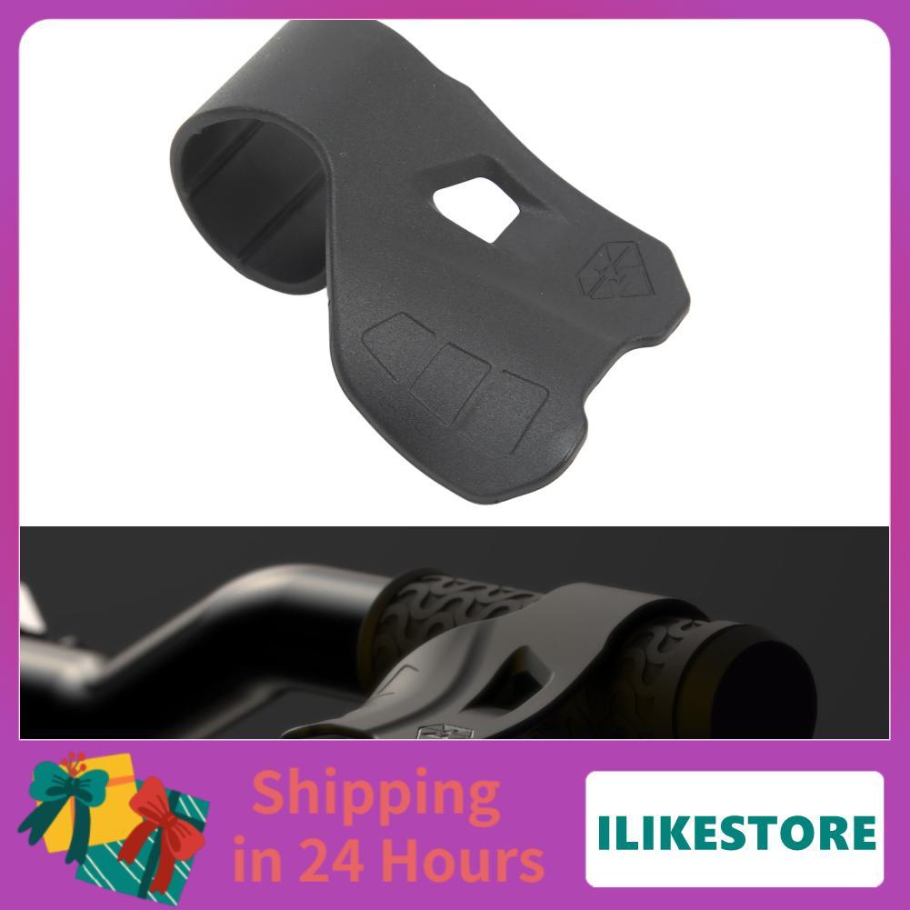 ilikestore ที่ยึดคันเร่งรถจักรยานยนต์ Universal Nylon 66 สีดำ การออกแบบตามหลักสรีรศาสตร์ ที่วางมือ ด