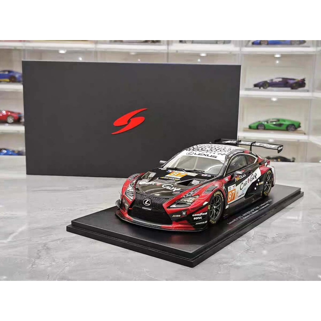SPARK 2024 Le Man Lexus RC F GT3 Racing Car รุ่น 1: 18