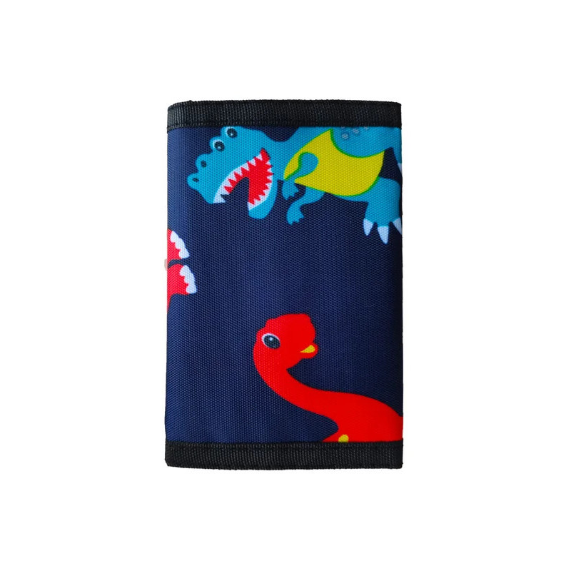 ไดโนเสาร์ Dino Kids Wallet for Boys, Little Boys Wallet for Kids w/Magic Sticker, Play Infant Wallet for Boy w/Coin Pocket