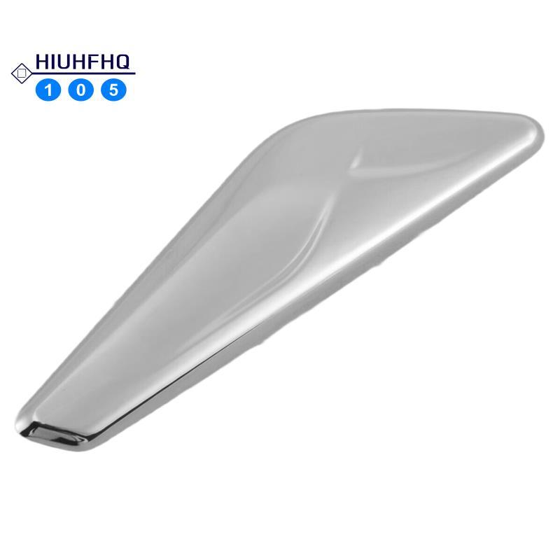 Hiuhfhq106For X3 X4 F25 F26 2013-2017 ด้านหน้าด้านข้าง Chrome Trim Finisher Marker ไฟเลี้ยวไฟสัญญาณฝาครอบ Trim