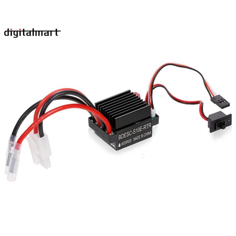 RC เรือ & เรือ R/C Hobby 6-12V ESC 320A RC รถ ESC แปรงมอเตอร์ควบคุมความเร็วสําหรับ RC เรือรถ