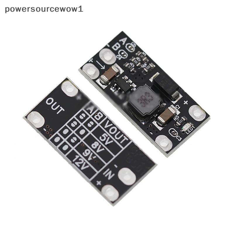 WOW Mini DC-DC Boost Step Up Converter โมดูล 3.7V ถึง 12V แรงดันไฟฟ้าโมดูลบอร์ด PCB Boost TH