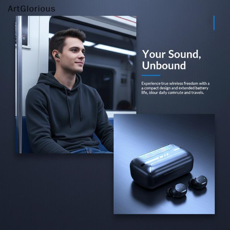 Art ชุดหูฟังไร้สาย J6 A11 895 จอแสดงผลดิจิตอลโหมดการเล่นเกม Over Ear M27 สําหรับทํางาน N