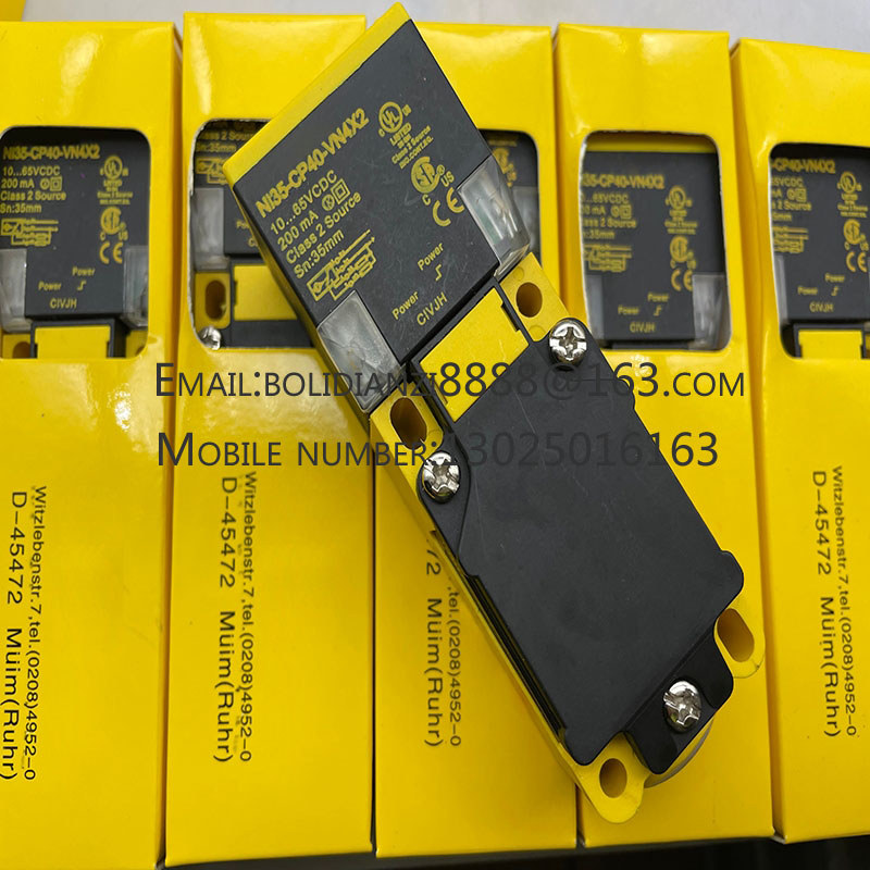 สวิตช์ความใกล้เคียงใหม่ NI40U-CP40-AP6X2 NI20-CP40-AN6X2 NI35-CP40-AP6X2 NI50U-CP40-AP6X2 NIP35-CP40
