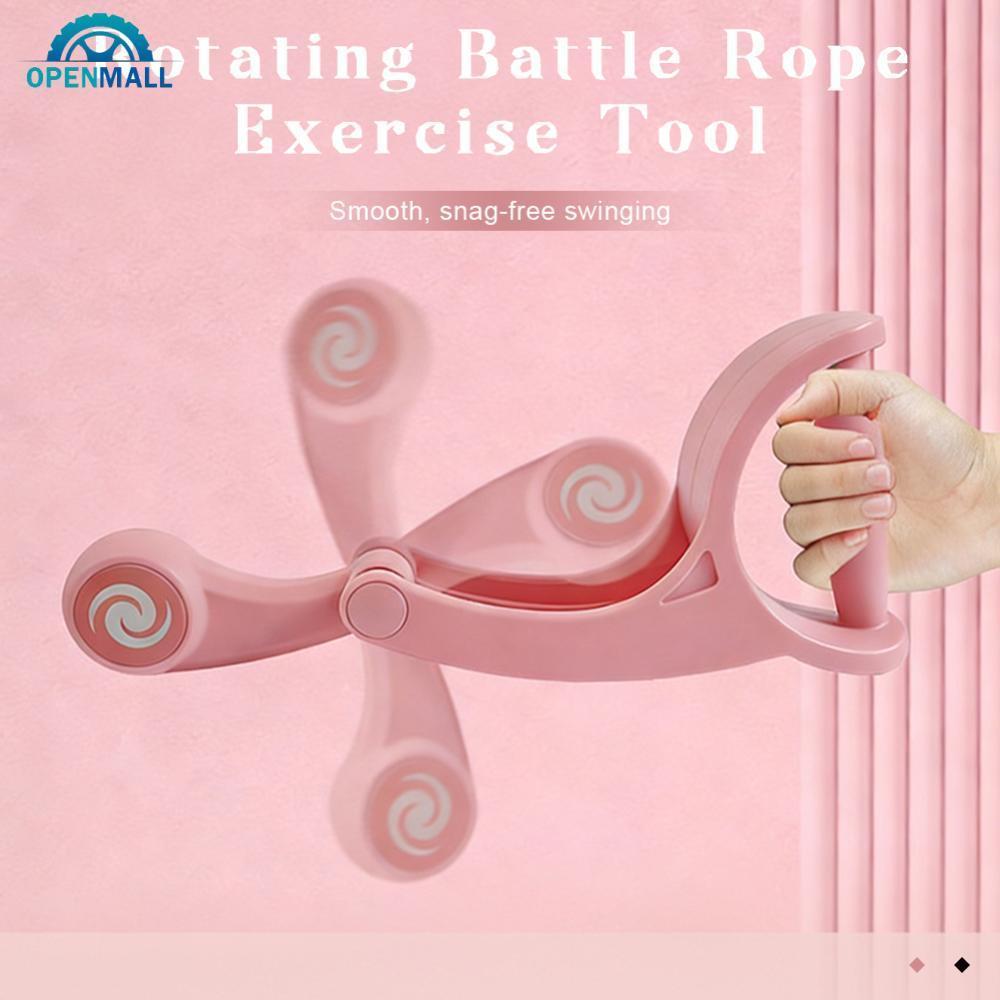 OPENMALL 1 คู่เชือกต่อสู้หมุน Multi-functional Home Fitness เครื่องมือสําหรับแขนกระชับสัดส่วน Body S
