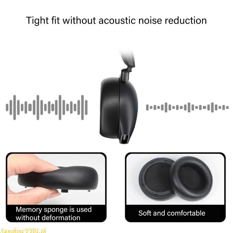 SUN Memory Foam Ear Cushions Headbands สําหรับ AW920H ชุดหูฟัง Earpads ขยายสวมใส่