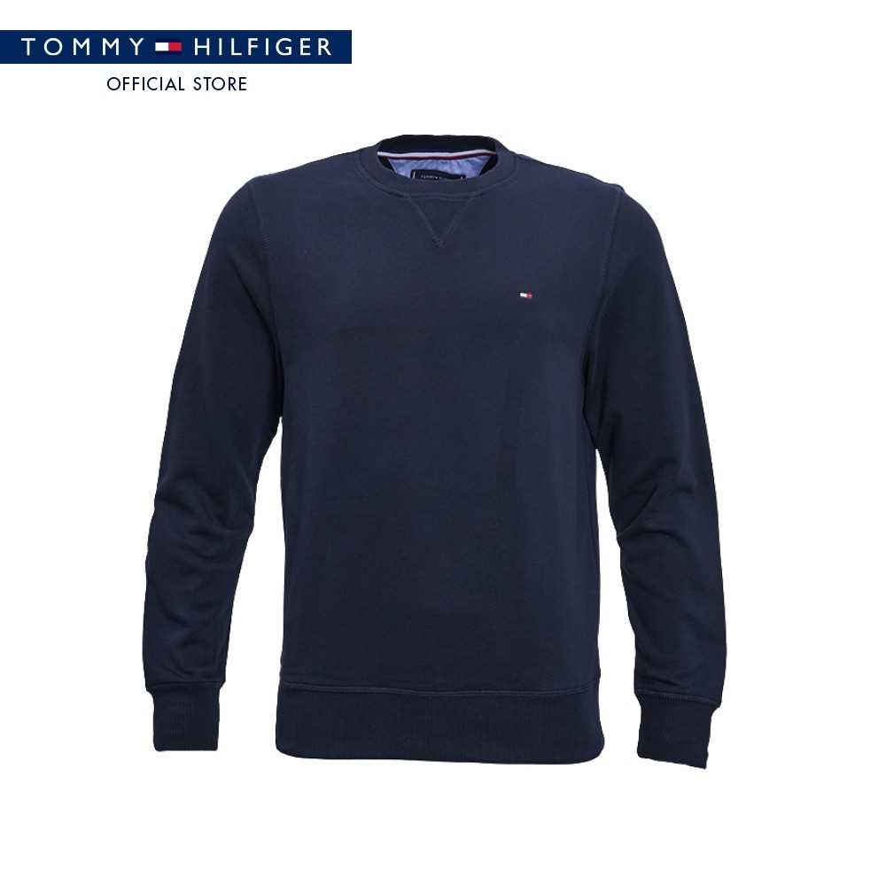 Tommy Hilfiger เสื้อสเวตเชิ๊ต ผู้ชาย รุ่น 78J2763 FAP - สีน้ำเงิน