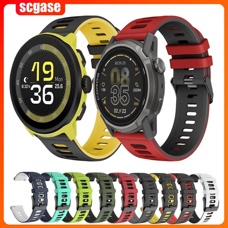 22 มม.ซิลิโคนสําหรับ Suunto Nautic S/Run/Ocean/Race S/5/9 Peak pro ผู้ชายผู้หญิงสร้อยข้อมือสําหรับ S