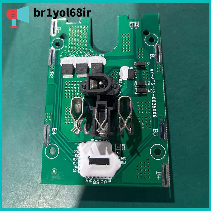 บอร์ดป้องกัน br1yol68ir 5S 21V แผงวงจรแผงวงจรป้องกันการชาร์จแบตเตอรี่ PCB สำหรับไขควง3MOS อุปกรณ์เคร