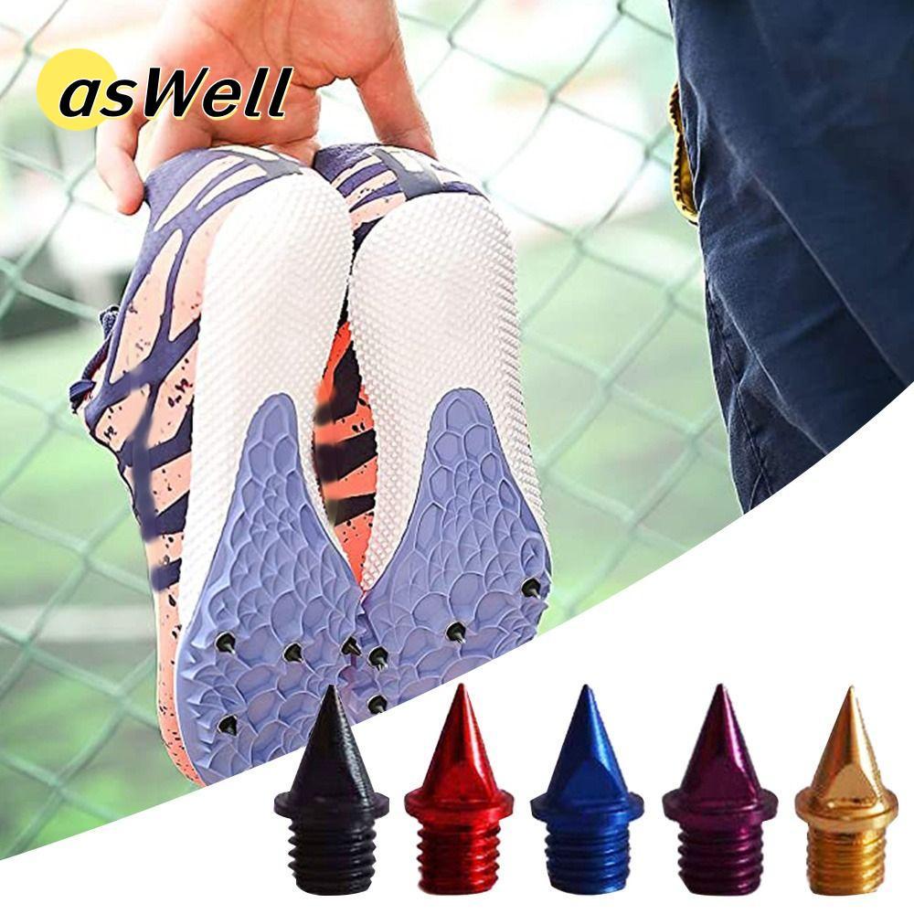 ASWELL 20 ชิ้น Track Spikes 1/4 นิ้ว Track Field Sprinting พร้อมประแจ