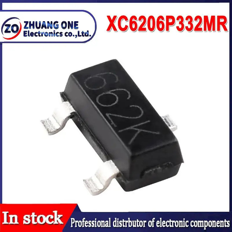 5PCS XC6206P332MR XC6206P332 662K XC6206P182MR XC6206P252MR XC6206P302MR XC6206P122MR XC6206P152MR X