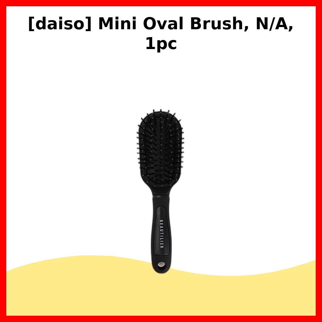 [daiso] Mini Oval Brush, N/A, 1pc / Korean Mini Brush / Travel-Friendly / ของแท้ 100% โดย KOREGLOW