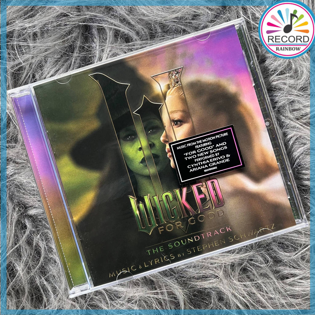 Stephen Schwartz Wicked: For Good Ariana Grande Released:2025 Original CD Album [Sealed] Brand New